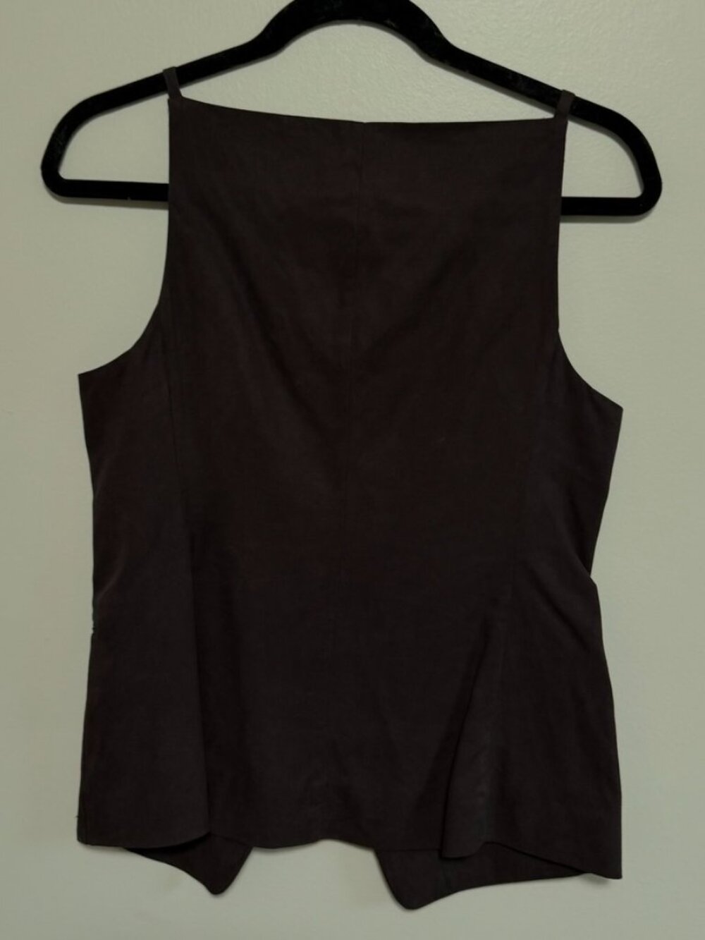 Madewell Women's Harlow Square Neck Drapey Twill Vest - Picture 9 of 9